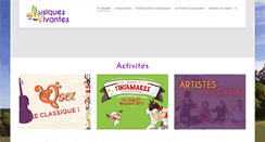 Desktop Screenshot of musiquesvivantes.com